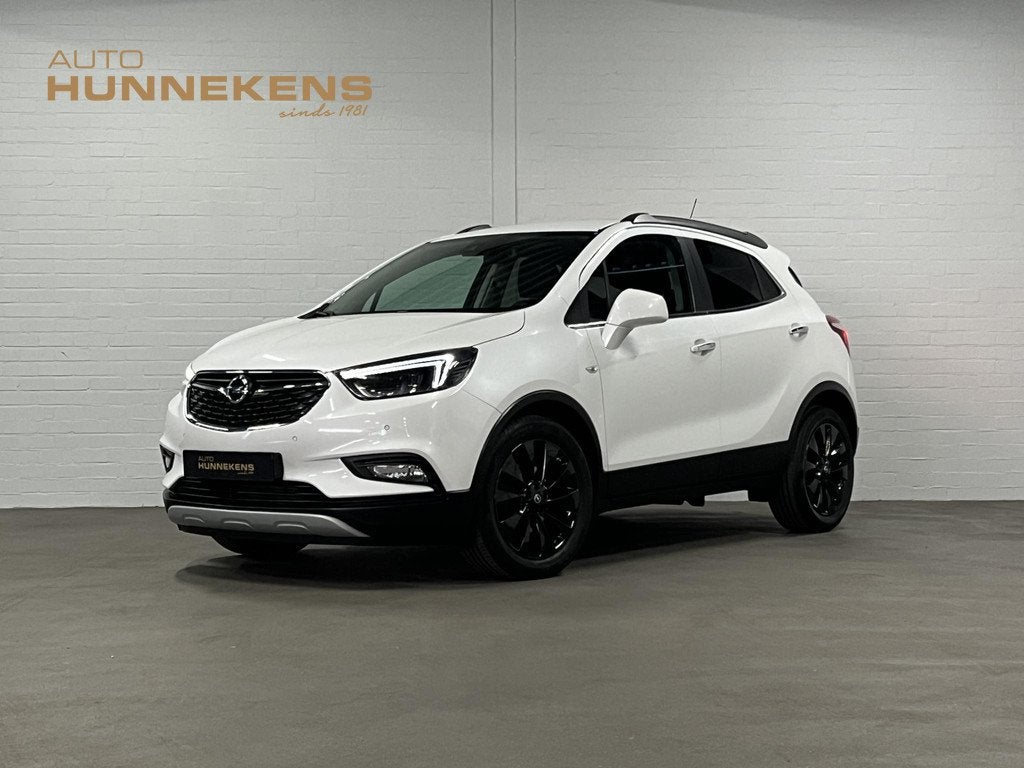 Opel Mokka X 1.4 Turbo Black Edition *49.848km* Trekhaak | O, Auto's, Opel, 12 maanden, 15 km/l, Gebruikt, Wit