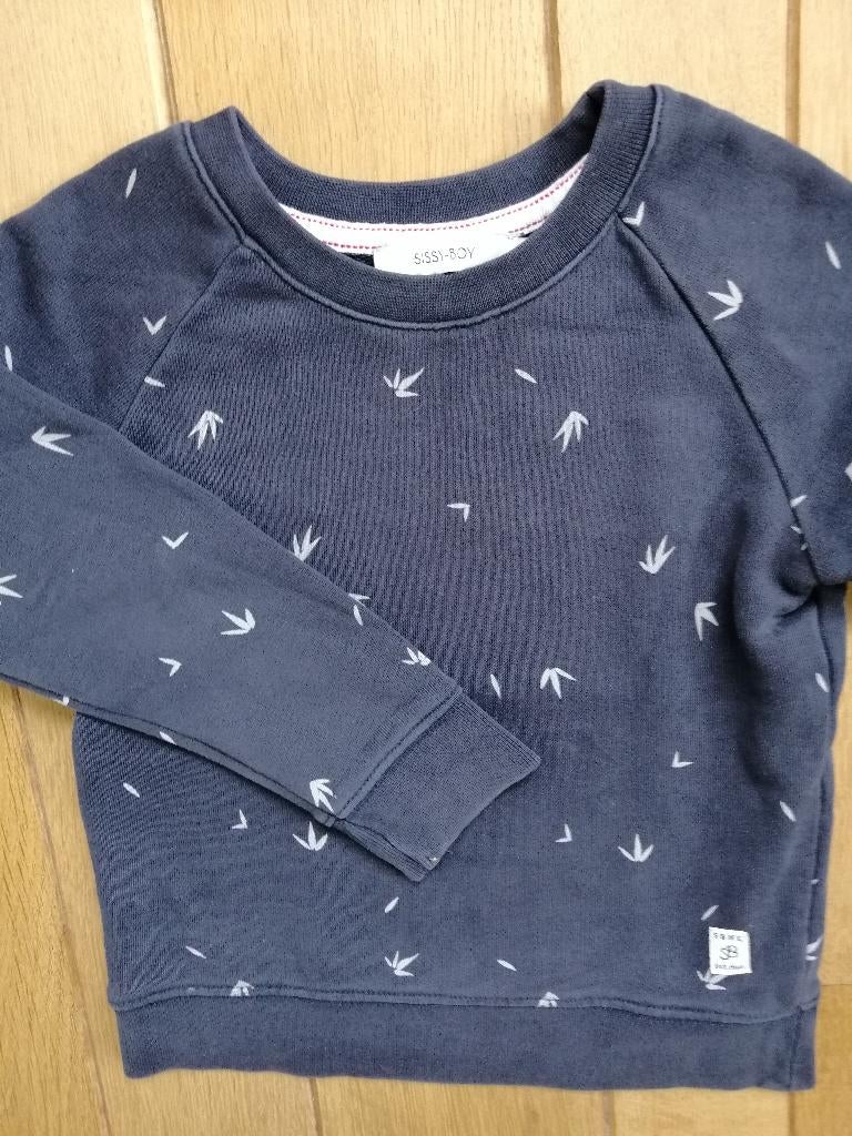 SISSY-BOY sweater grijs maat 98/104, Sissy Boy, Trui of Vest, Ophalen of Verzenden, Zo goed als nieuw