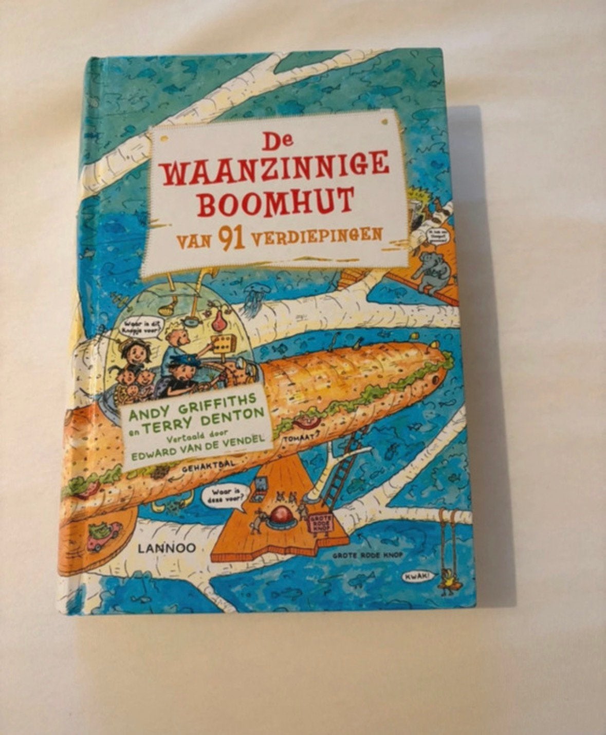 De waanzinnige boomhut deel 7, Ophalen of Verzenden, Zo goed als nieuw