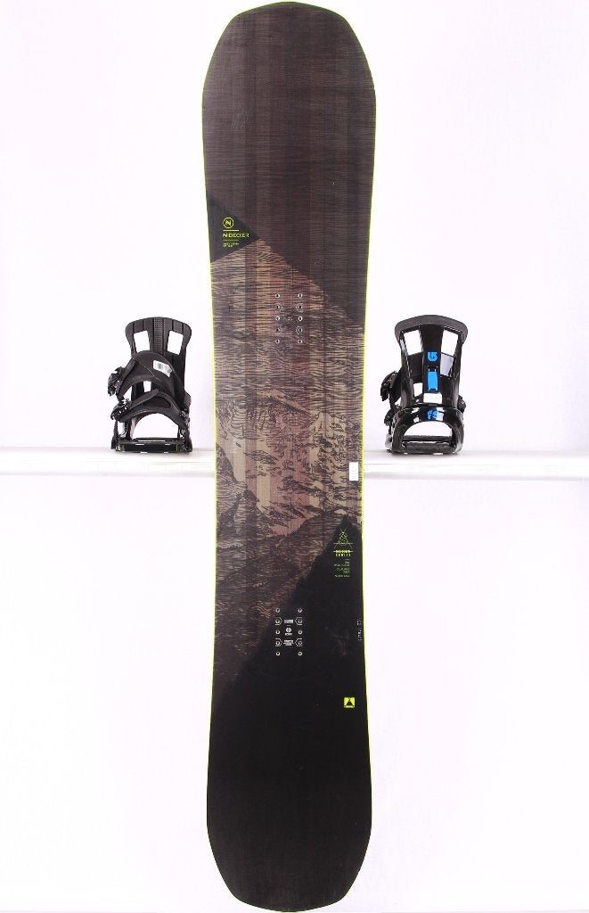 159 cm snowboard NIDECKER SCORE SERIES WIDE, Black/lime, Sport en Fitness, Ophalen of Verzenden, Gebruikt, Board