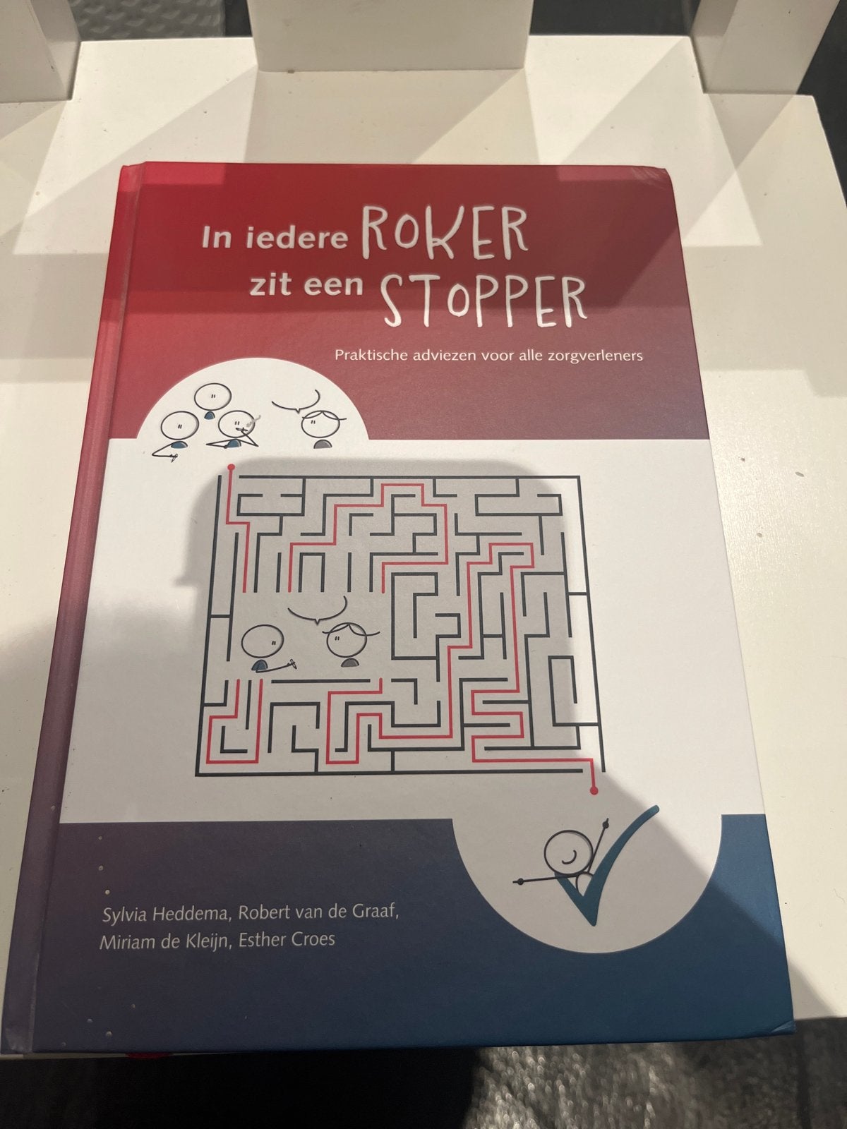 In iedere roker zit een stopper - Praktische adviezen, Ophalen of Verzenden, Zo goed als nieuw, Gezondheid en Conditie