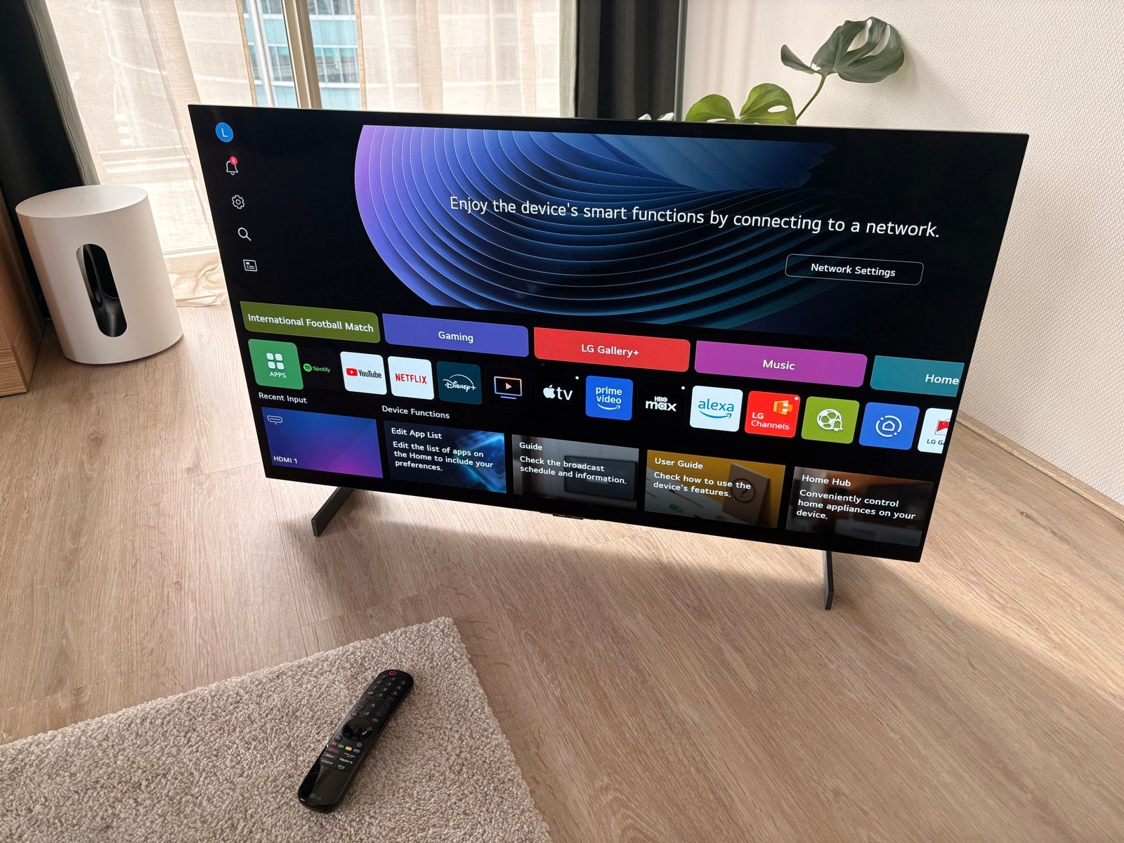 LG OLED42C44LA OLED TV 42 inch - als nieuw met garantie