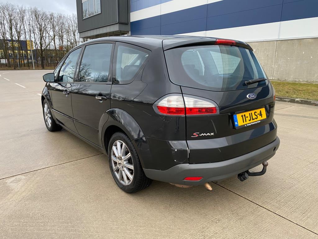Ford S-Max 2.0-16V NAP/AIRCO/APK 2-27/CLIMA/7-pers., Voorwielaandrijving, Stof, Gebruikt, Zwart