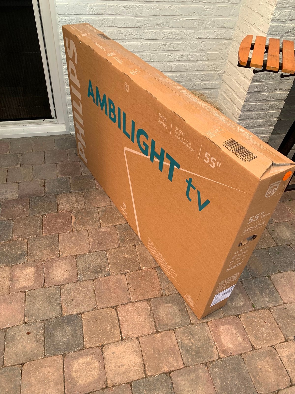 Philips 55PUS8450/12 55 inch 4K UHD Smart TV Ambilight, Ophalen, Philips, LED, 50 Hz