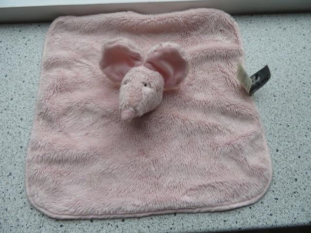Knuffeldoek muis merk Baby's Only licht roze velours, Ophalen of Verzenden, Zo goed als nieuw, Overige typen