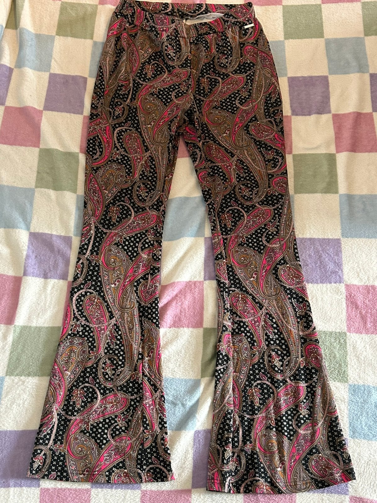 Colourful Rebel flared pants roze, maat L, Maat 42/44 (L), Nieuw, Ophalen of Verzenden, Roze