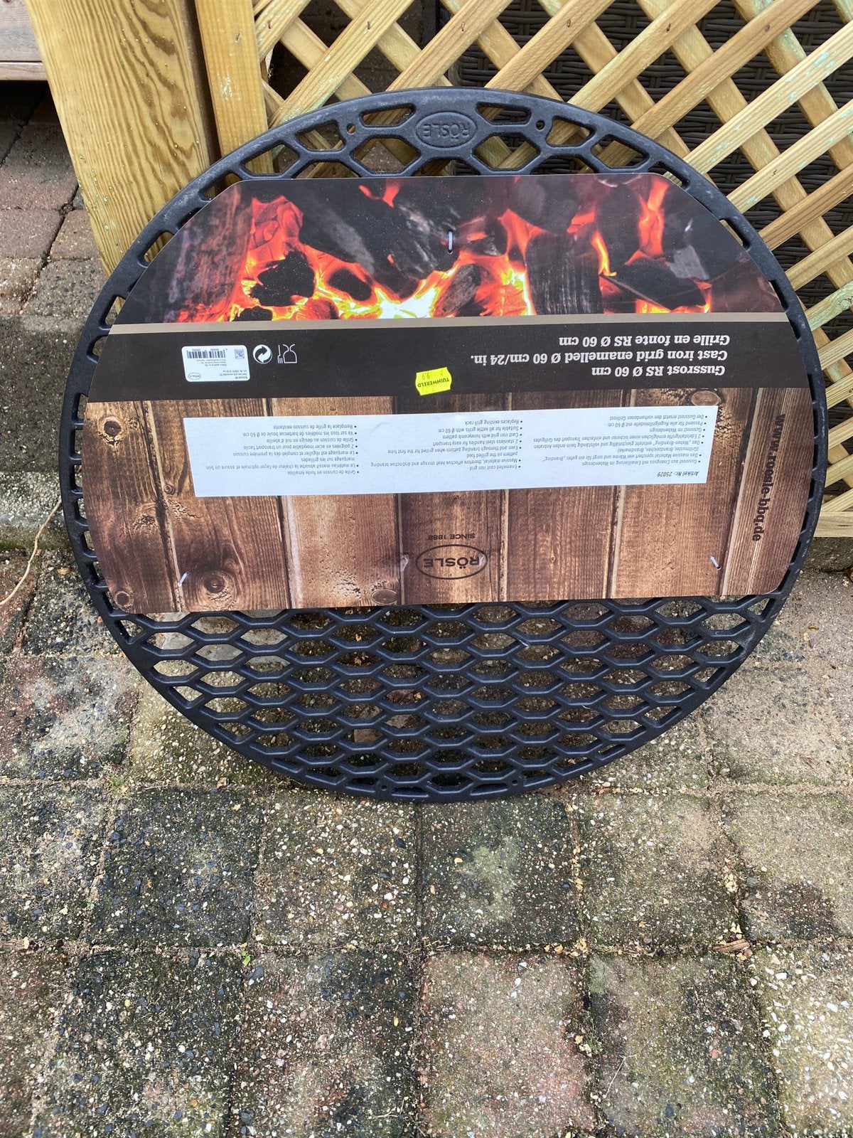 Bbq rooster 60cm, Tuin en Terras, Ophalen, Nieuw
