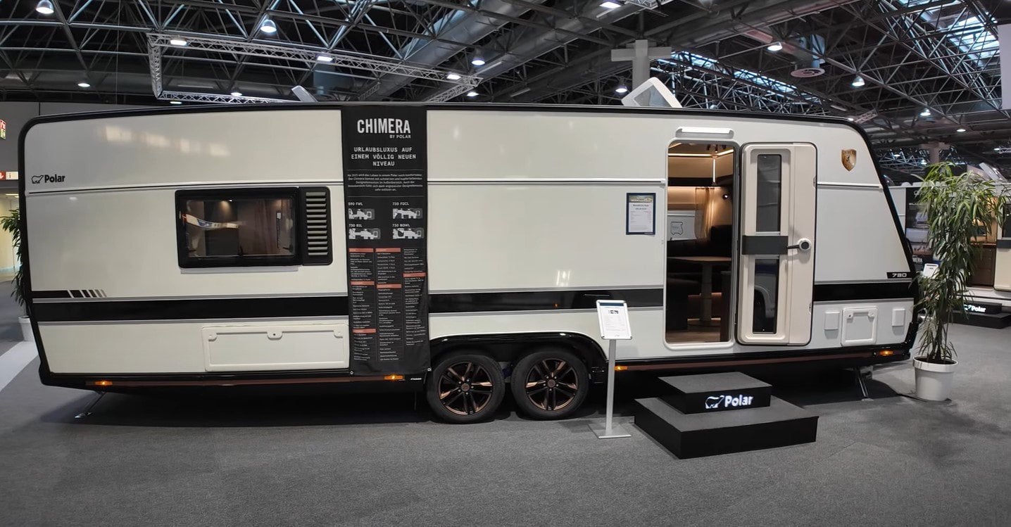Polar Chimera 730 BQWL, Caravans en Kamperen, Rondzit, 7 tot 8 meter, Luifel, Particulier