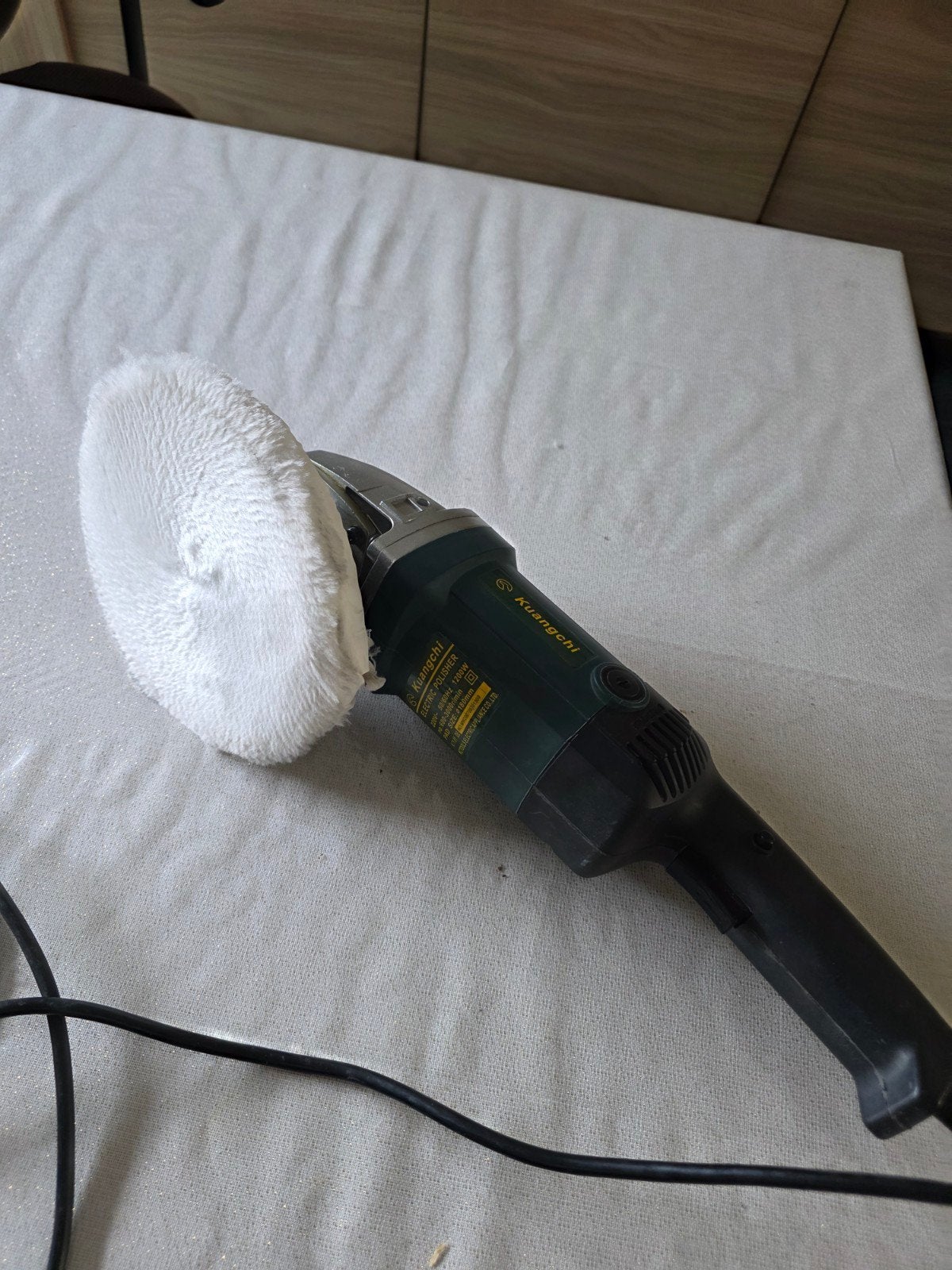 Kuangchi Elektrische Polijstmachine 1200W, Ophalen of Verzenden