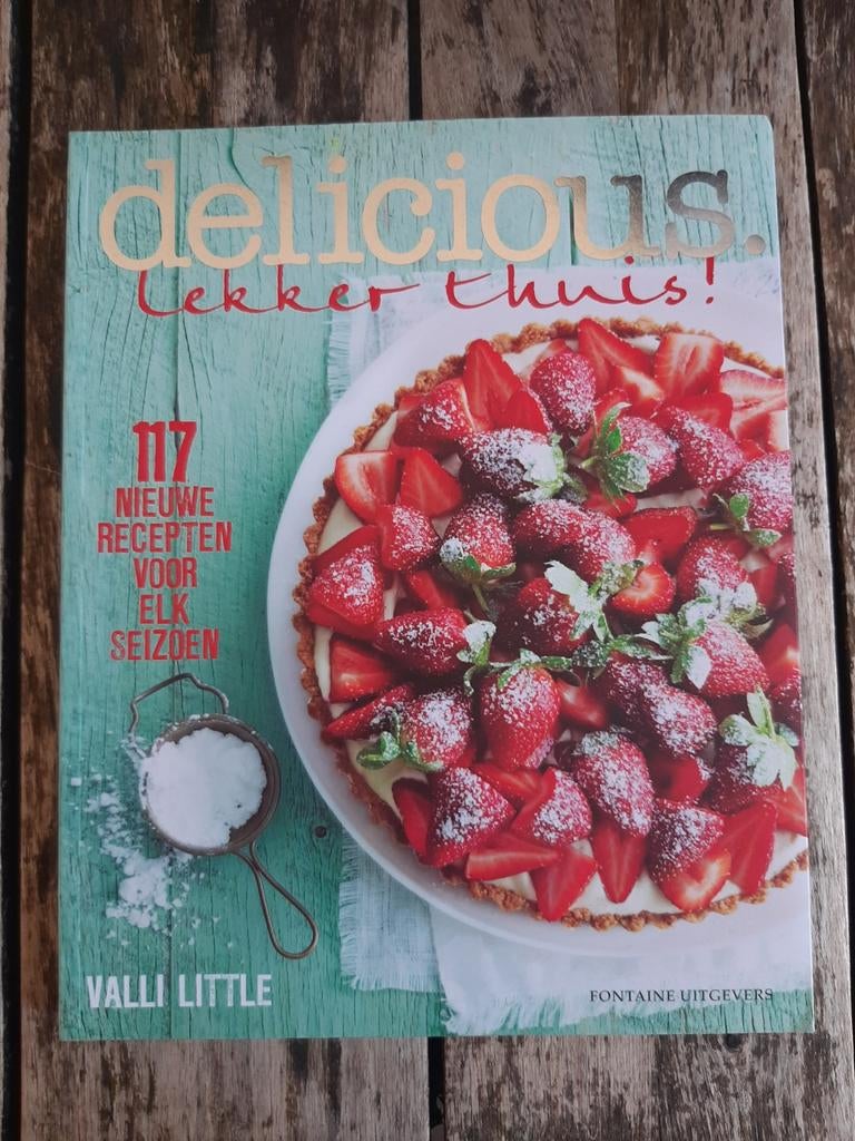 Delicious lekker thuis kookboek kook boek, Boeken, Ophalen of Verzenden, Zo goed als nieuw