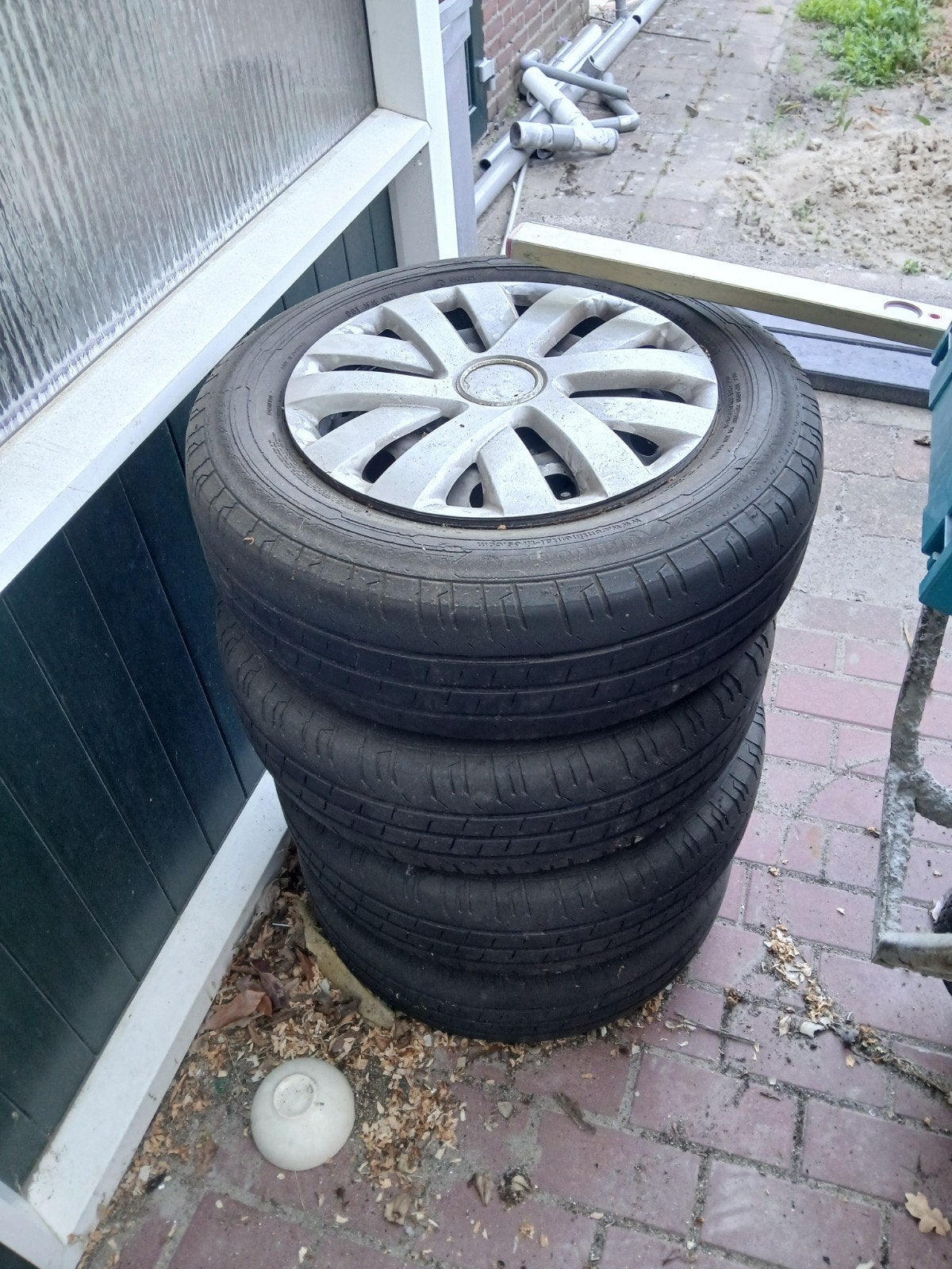 Stalen velgen vw caddy 15 inch 5112, Ophalen