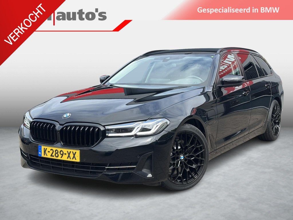 BMW 5-serie Touring 530e NL Auto comfort/laser/leder/Shadow, 1998 cc, Achterwielaandrijving, Gebruikt, 4 cilinders