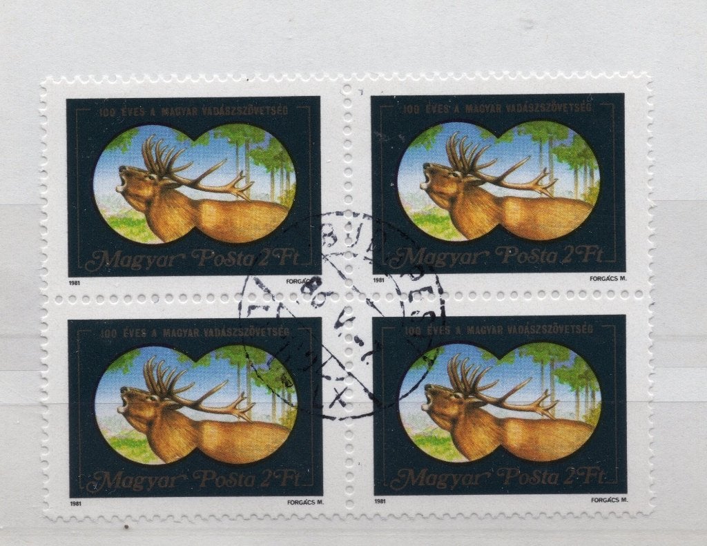 Kavel Hongarĳe, Ophalen of Verzenden, Gestempeld
