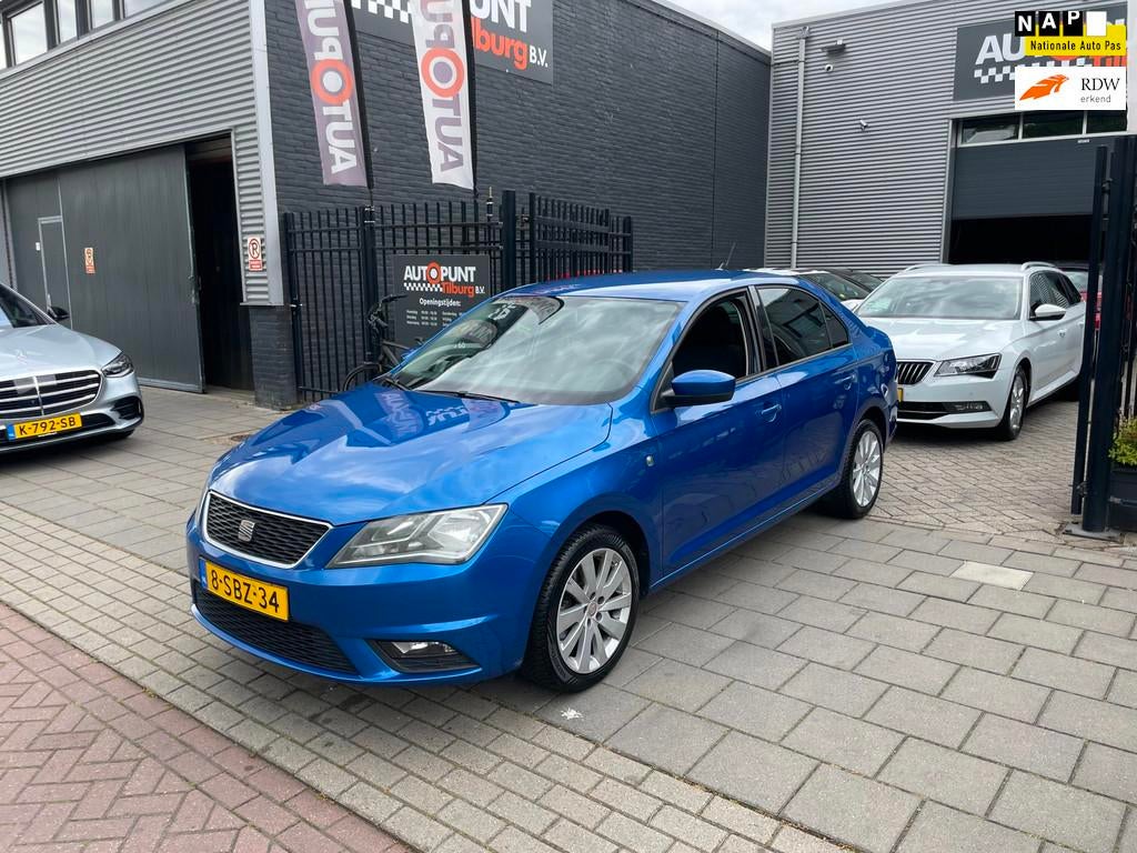 Seat Toledo 1.2 TSI Businessline High 3e Eigenaar! Trekhaak, Auto's, Seat, Voorwielaandrijving, Euro 5, Gebruikt, Blauw