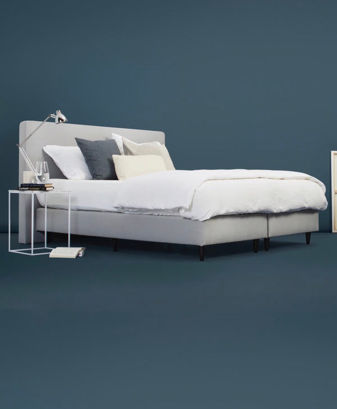 Matt sleeps boxspring, 210 cm, Tweepersoons, Ophalen of Verzenden, Zo goed als nieuw