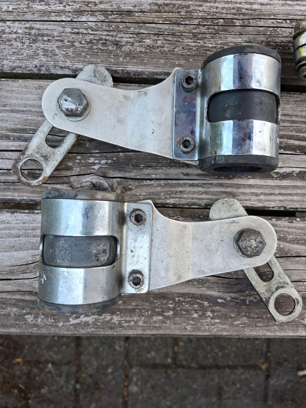 Norton Commando Isolastic Motorsteunen, Ophalen of Verzenden, Gebruikt