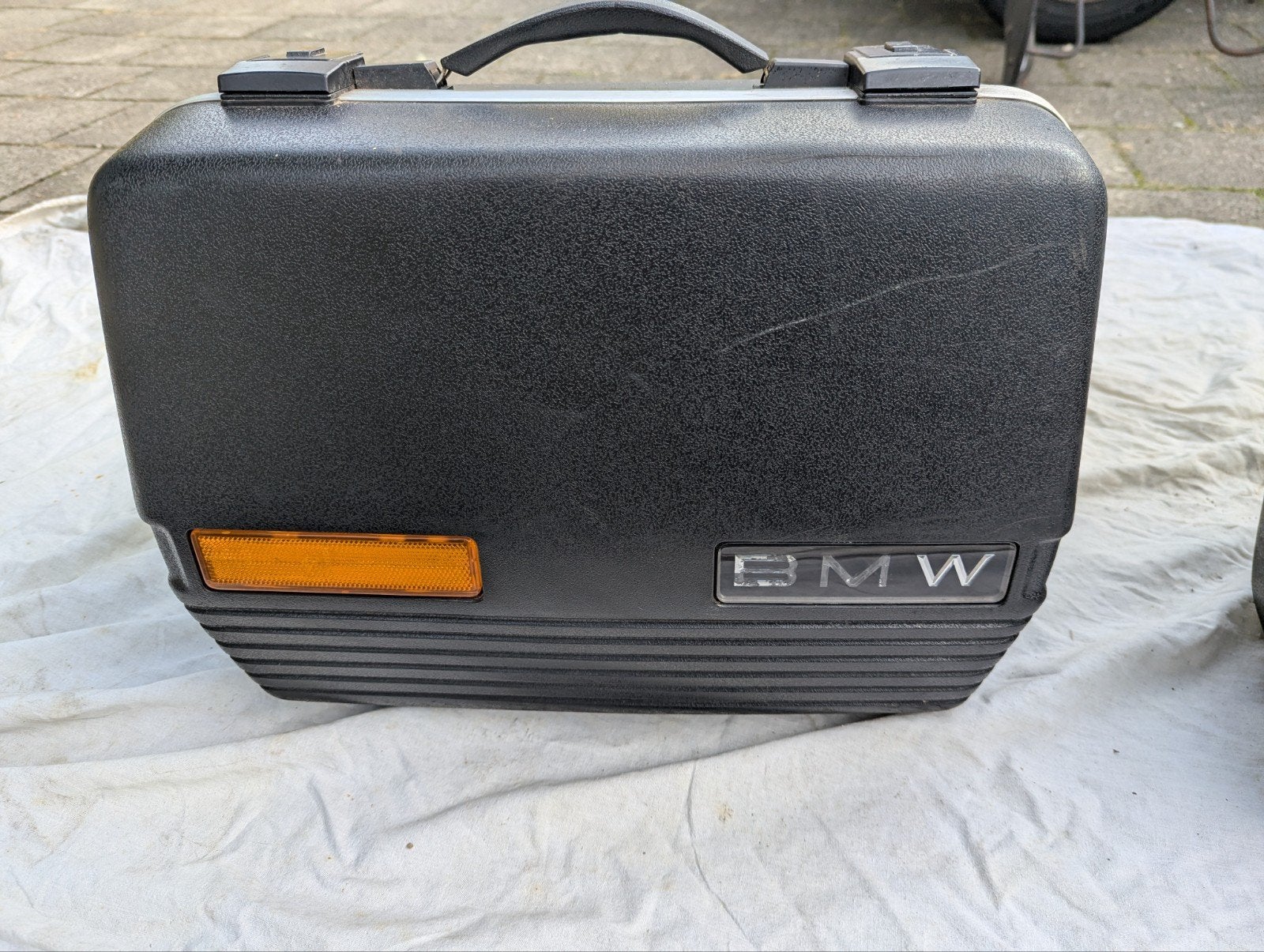 Krauser zijkoffers voor BMW (met sleutels), Motoren, Ophalen, Gebruikt