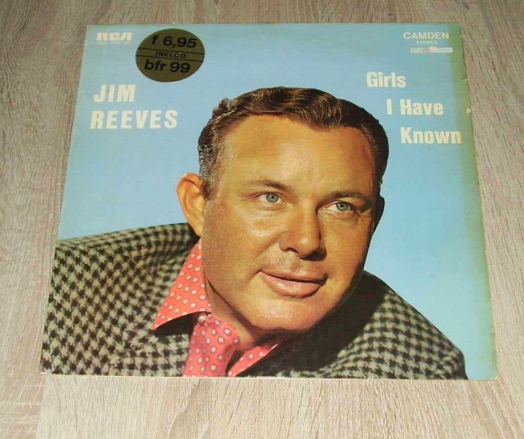 LP - Jim Reeves - Girls I Have Known, LP, Gebruikt, Pop, Ophalen of Verzenden