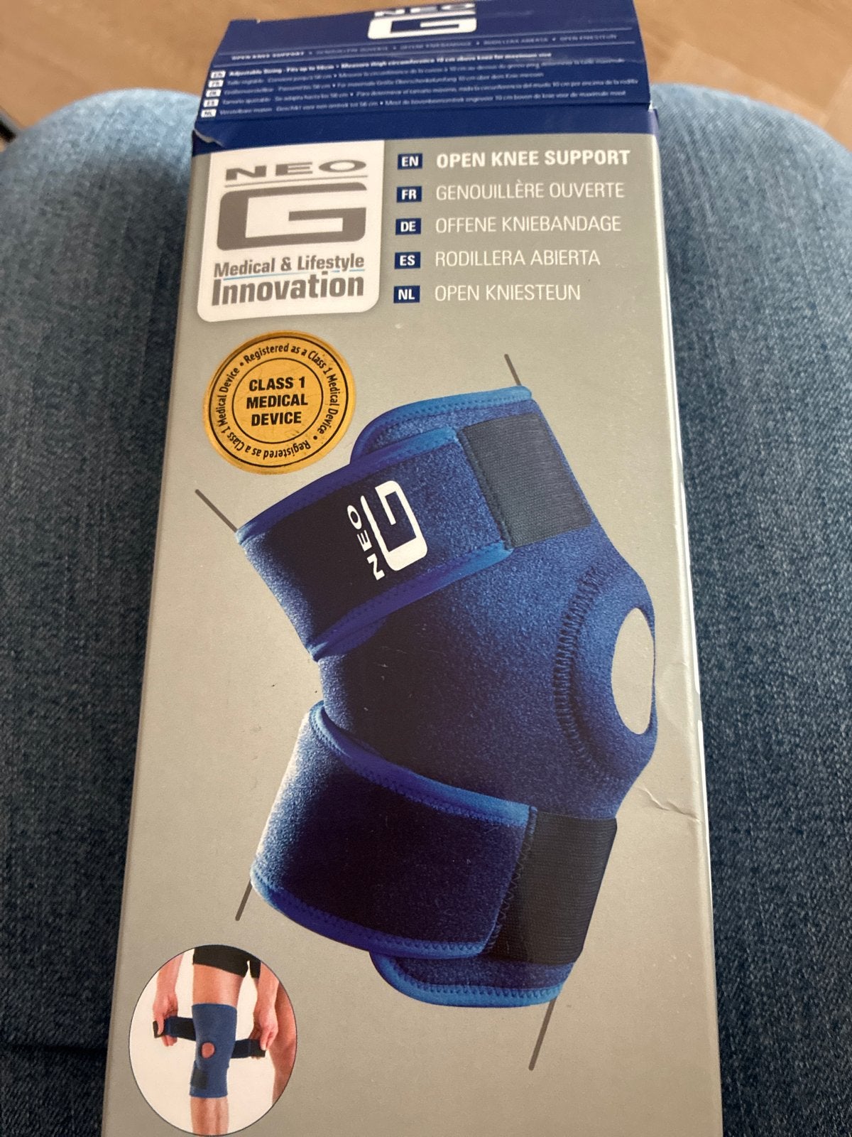 Neo G knie brace, universele maat, Ophalen of Verzenden, Nieuw