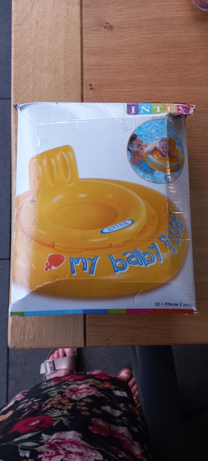 Te koop baby opblaas band, Ophalen of Verzenden, Zo goed als nieuw