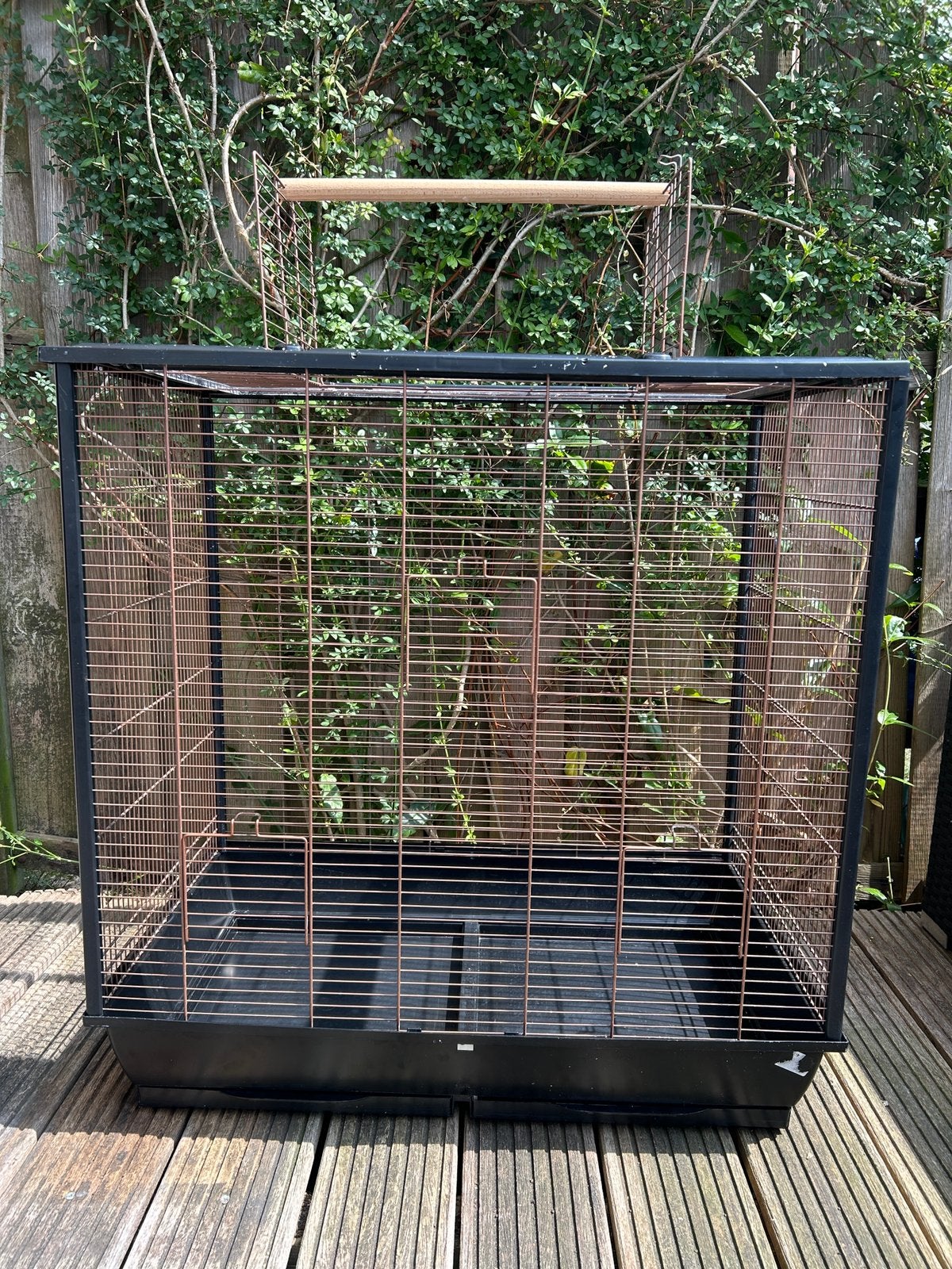Vogelkooi 78cmx48cmx80cm, Dieren en Toebehoren, Vogels | Hokken en Kooien, Ophalen of Verzenden, Zo goed als nieuw, Metaal, Vogelkooi