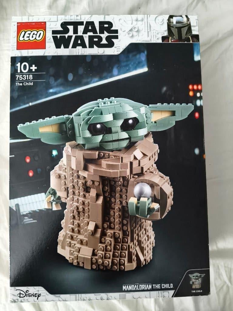 Compleet Lego 75318: The Mandalorian: The Child (Grogu), Ophalen of Verzenden, Zo goed als nieuw, Overige merken