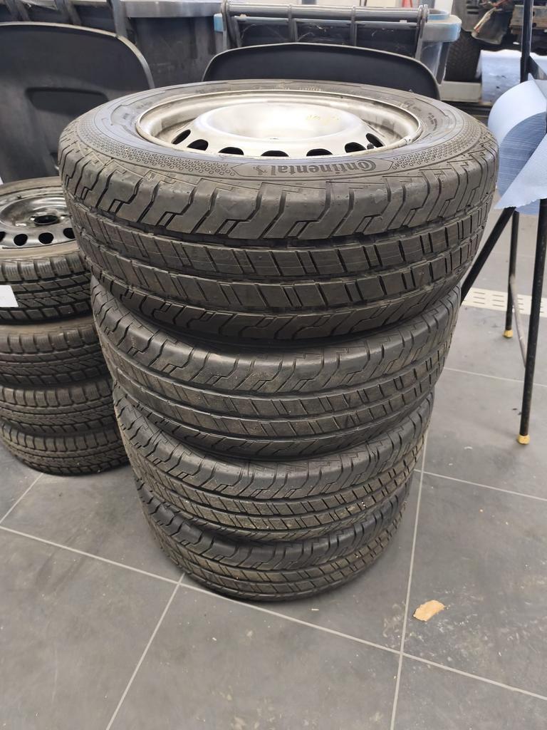 Zomerwielen Toyota ProAce - Continental 215/65 R16 C, Ophalen, 16 inch, Banden en Velgen, Zomerbanden