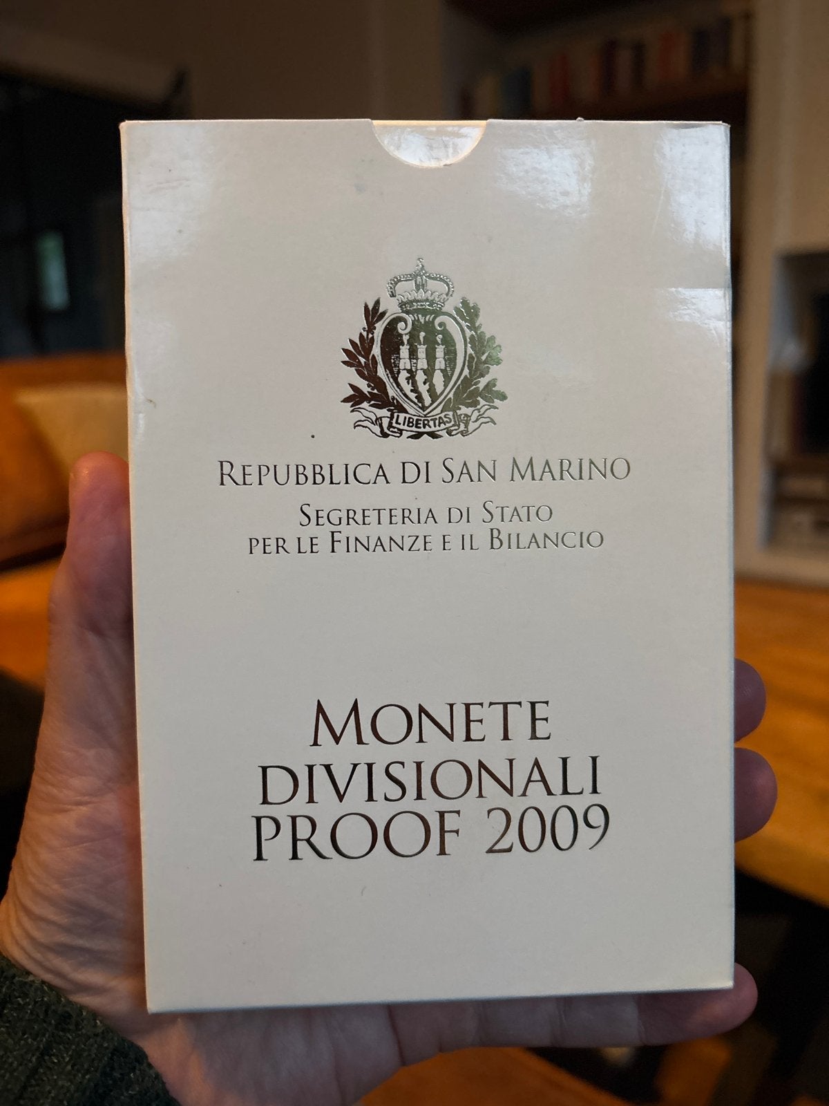 San Marino Proof Muntset 2009 - Monete Divisionali, Ophalen of Verzenden, San Marino, Overige waardes, Setje