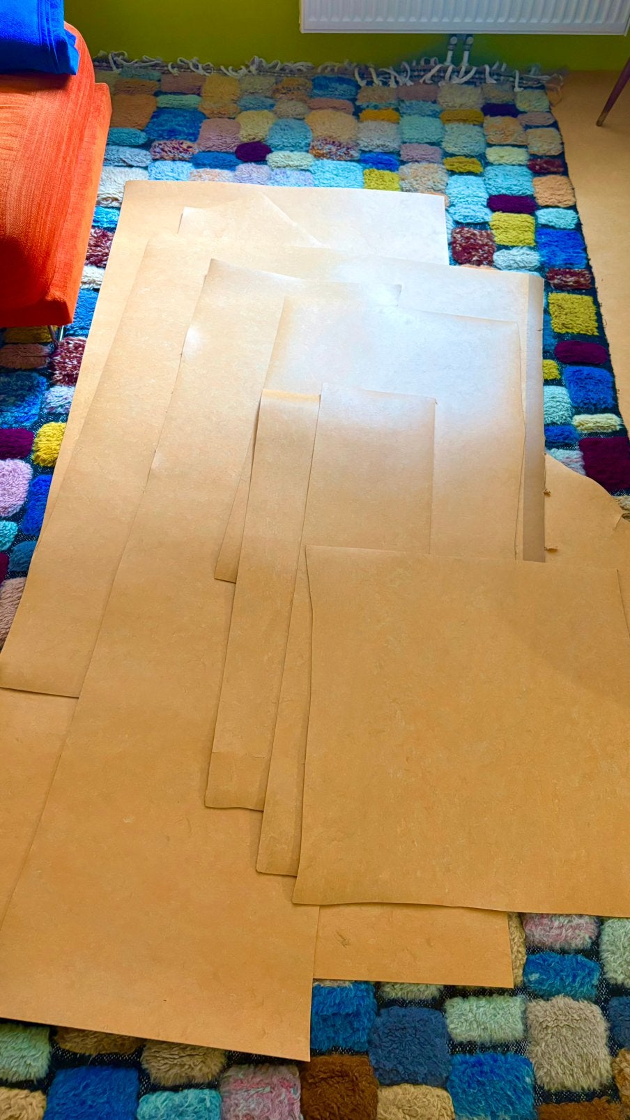 Marmoleum restpartij, Ophalen, Zo goed als nieuw, 5 tot 10 m², Vinyl