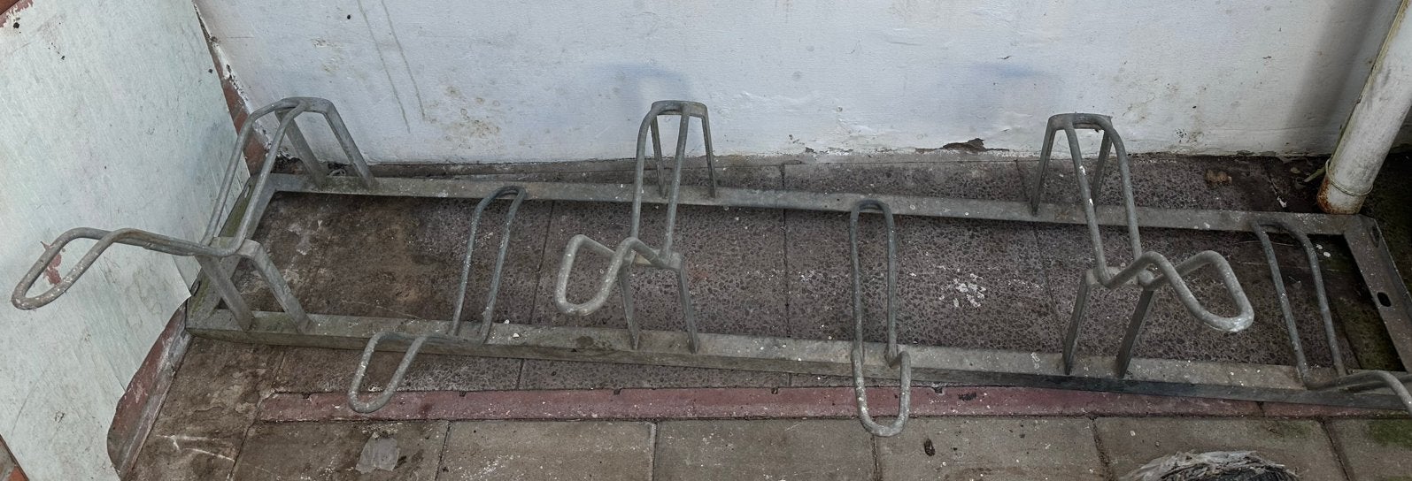 Fietsenrek voor 6 fietsen, Ophalen, Gebruikt