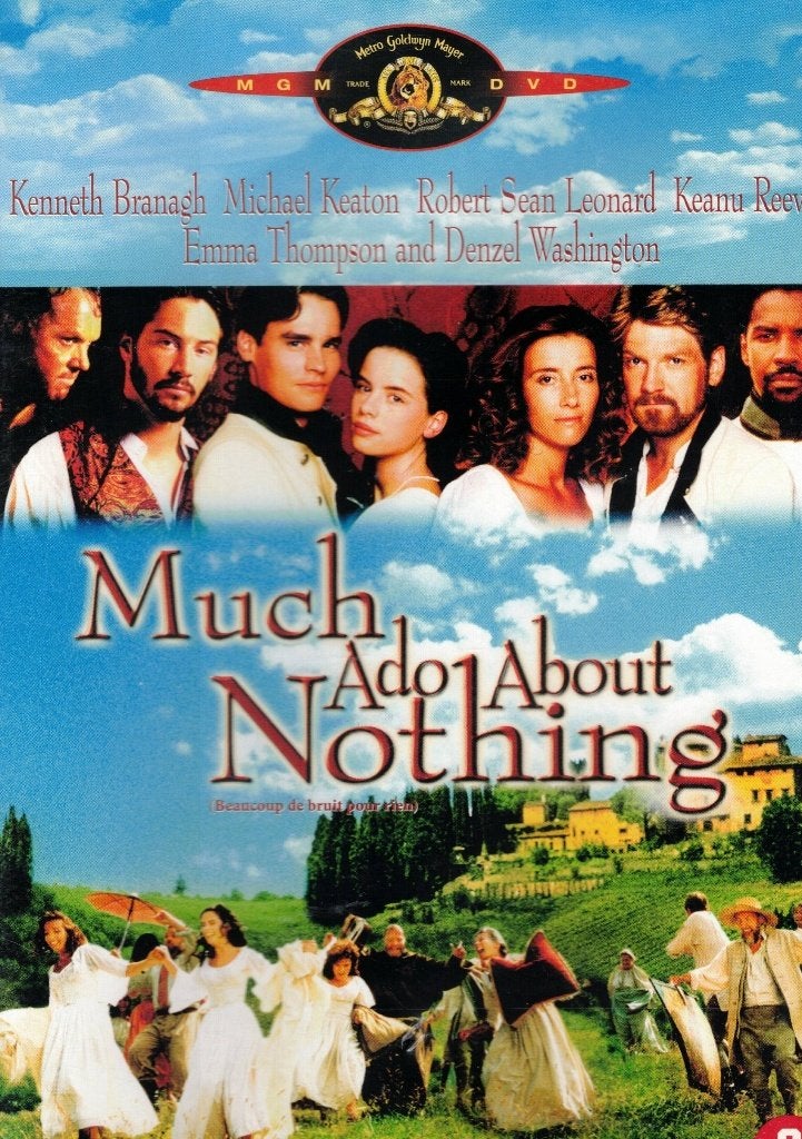 Much Ado About Nothing - Kenneth Branagh ( MGM ), Vanaf 6 jaar, Ophalen of Verzenden, Zo goed als nieuw, Romantische komedie