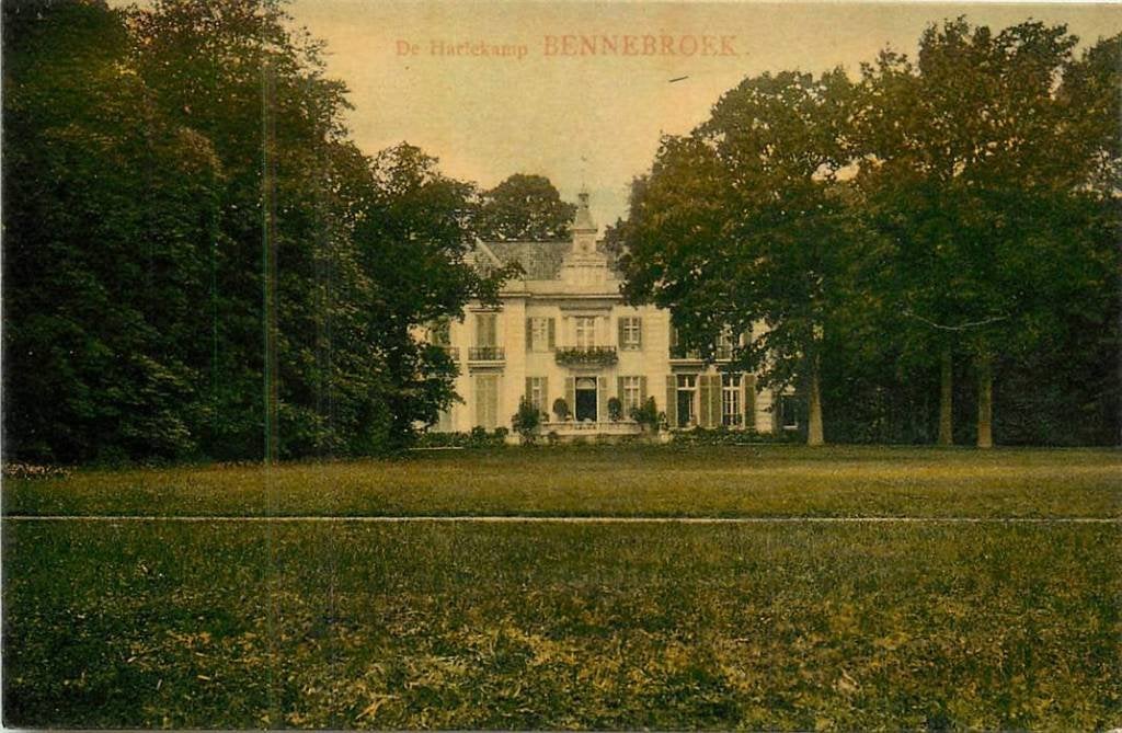 381-092-023 Bennebroek De Hartekamp, Verzamelen, Verzenden, Voor 1920, Noord-Holland