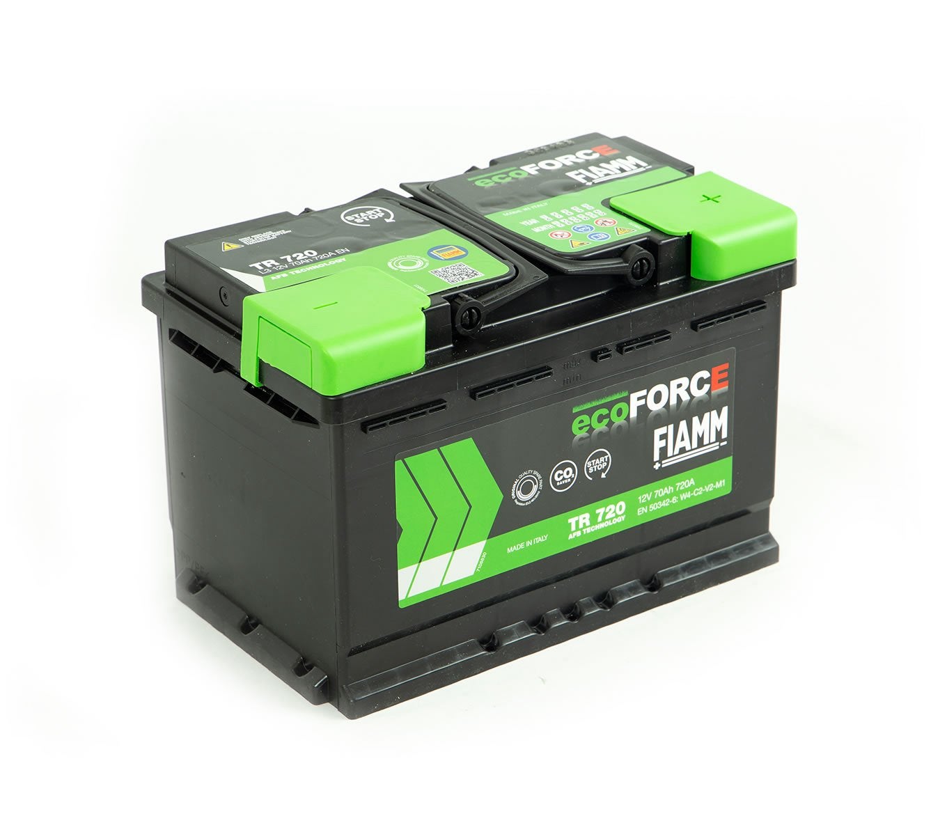 FIAMM EcoForce TR720 EFB Start-Stop Accu 12V 70Ah 720A, Ophalen