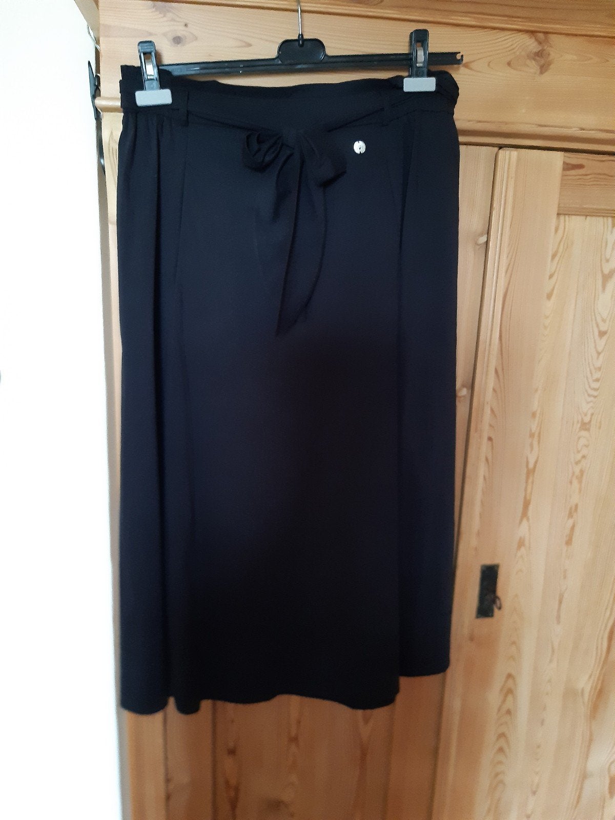 Mooie zwarte Labeldot rok maat L, Maat 38/40 (M), Zwart, Ophalen of Verzenden, Zo goed als nieuw