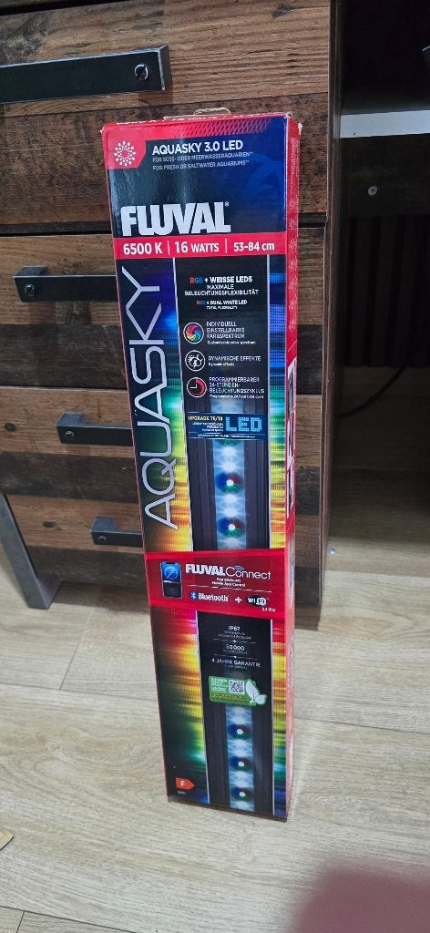 aquarium verlichting, Ophalen, App-bediening, Verlichting of Verwarming, Zo goed als nieuw