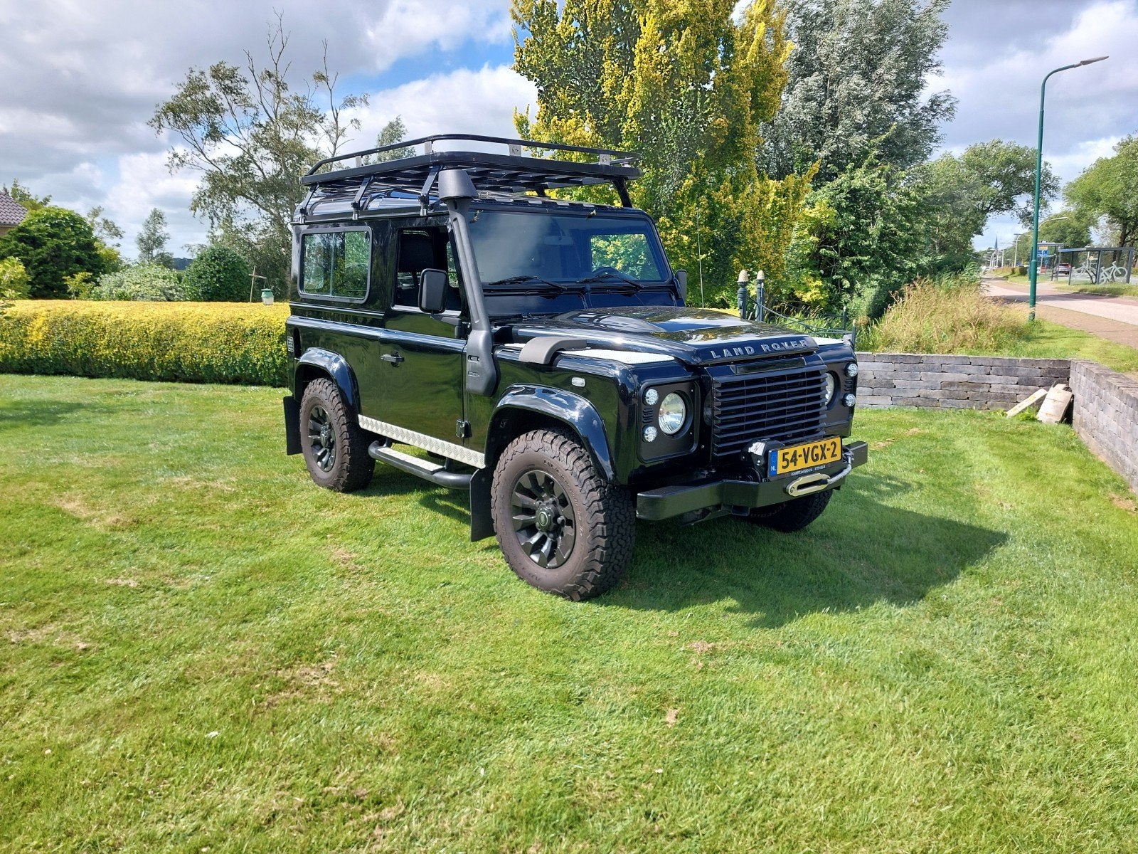 Land Rover Defender 90 Hardtop 500 2007, Auto's, Land Rover, Zwart, Leder en Stof, Origineel Nederlands, Defender