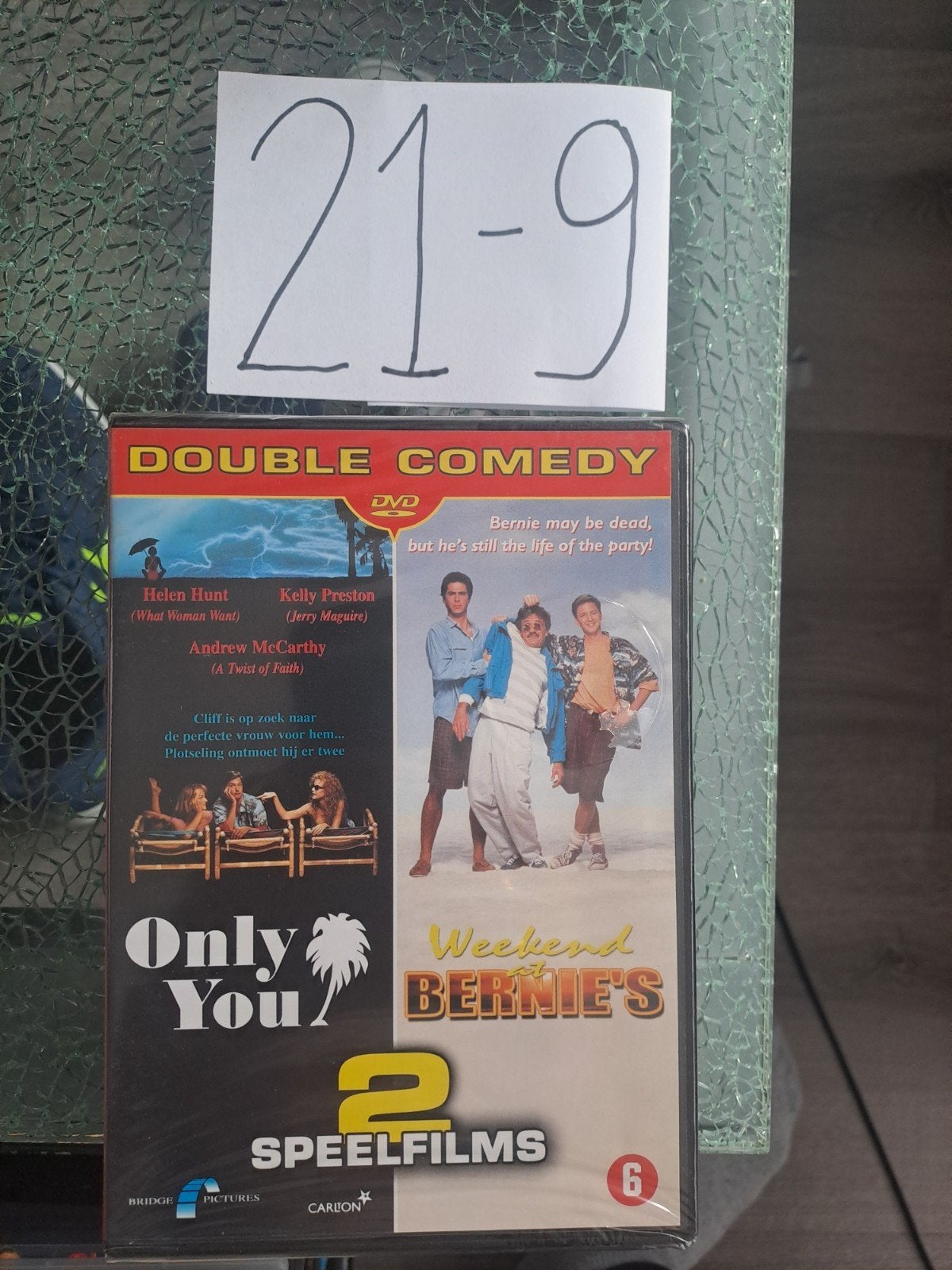 Double Comedy DVD: Weekend at Bernie's & Only You, Alle leeftijden, Ophalen of Verzenden, Nieuw in verpakking, Romantische komedie