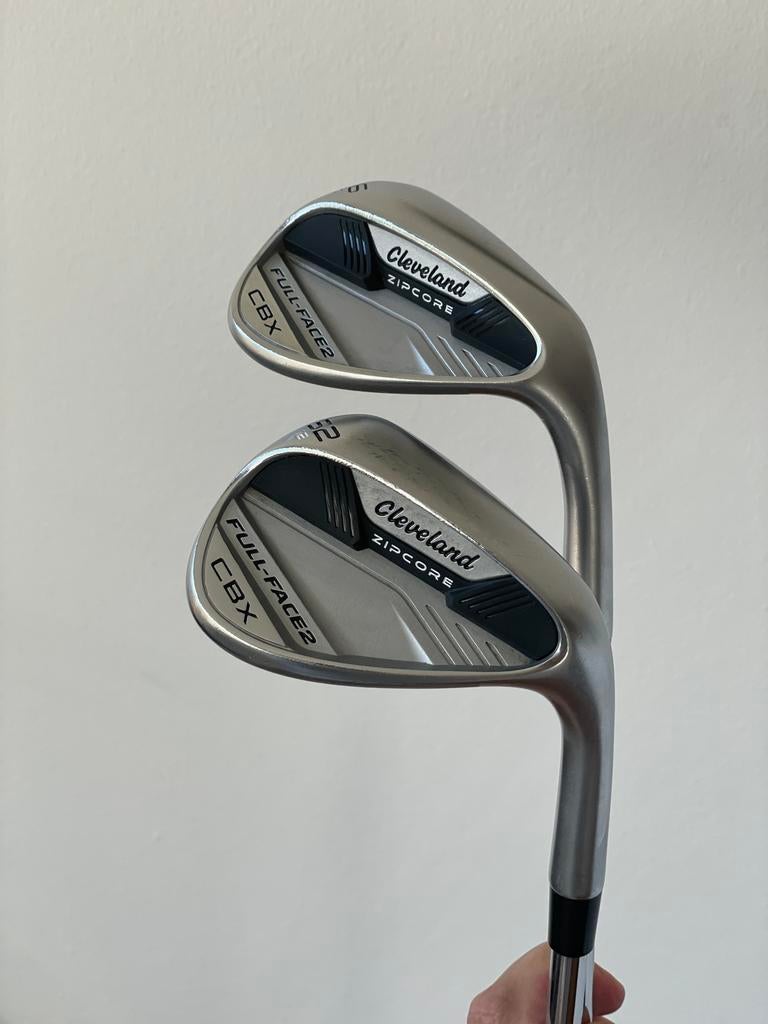 Cleveland zipcore full face wedges 2 stuks, Sport en Fitness, Golf, Ophalen of Verzenden, Zo goed als nieuw, Club, Cleveland