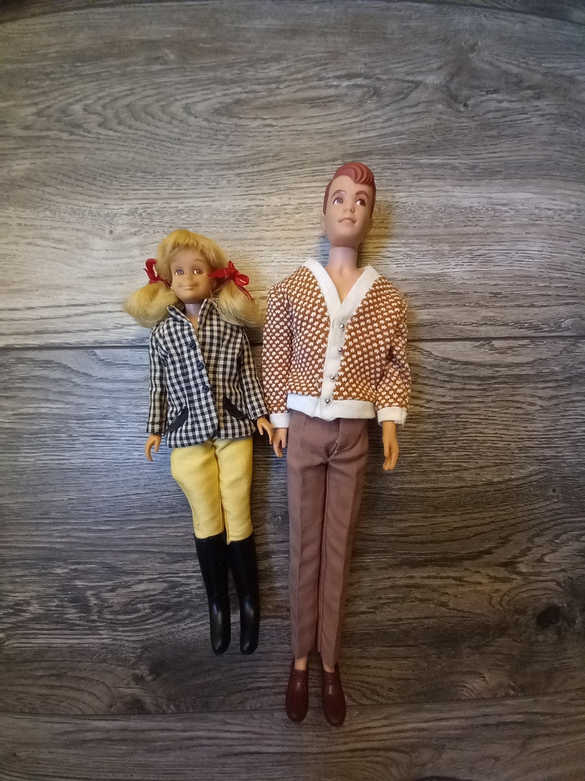 Vintage Barbie Alan en Skooter jaren 60, Verzenden, Gebruikt, Fashion Doll
