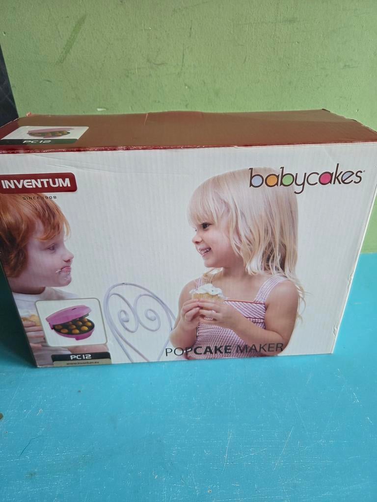 Inventum Babycakes Popcake Maker PC12 - Roze, Ophalen of Verzenden, Zo goed als nieuw