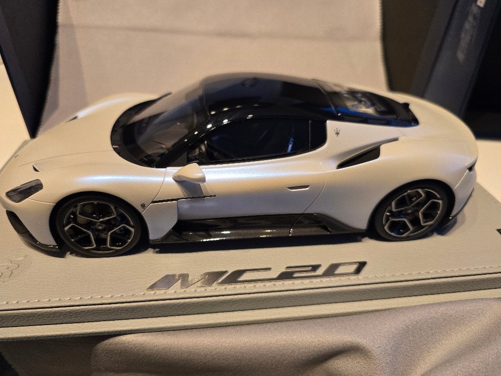 Maserati MC20, BBR 1/18, Ophalen of Verzenden, Nieuw, Auto, Overige merken