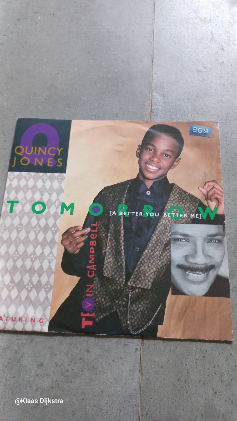 Quincy Jones - Tomorrow, Ophalen of Verzenden, Gebruikt, Pop