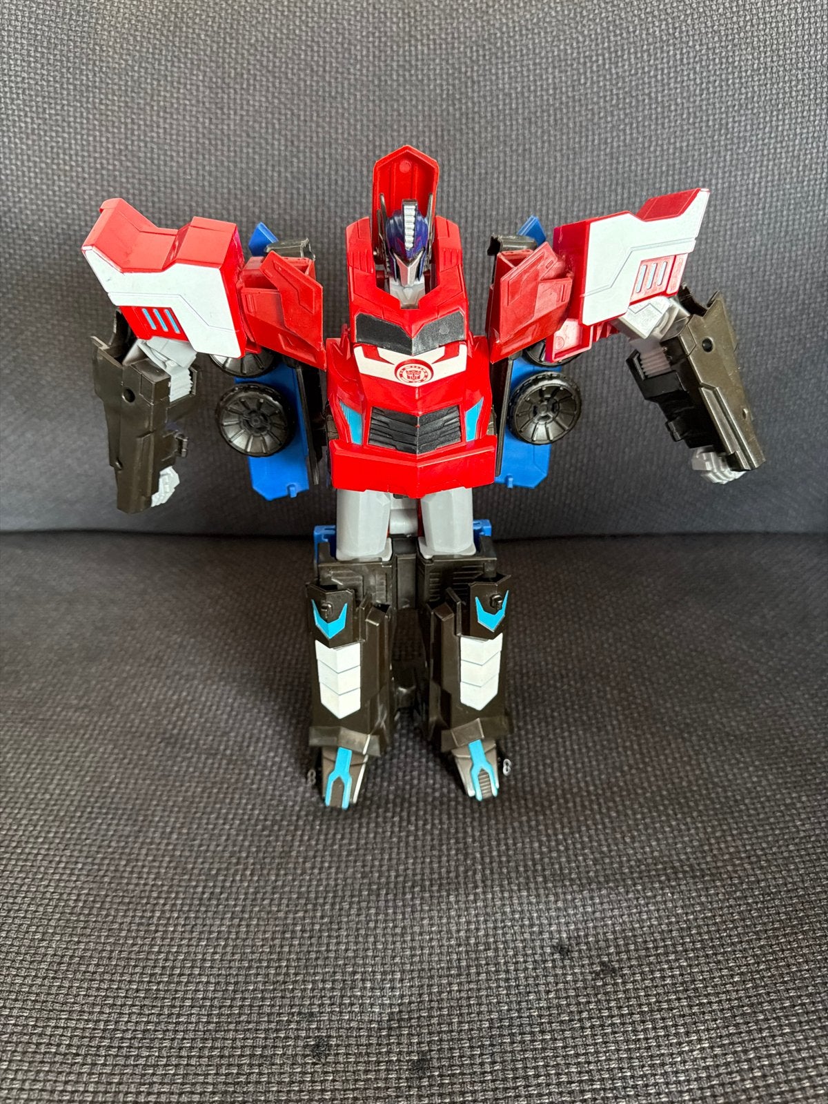 Transformers Robots in Disguise Optimus Prime figuur, Ophalen of Verzenden, Gebruikt