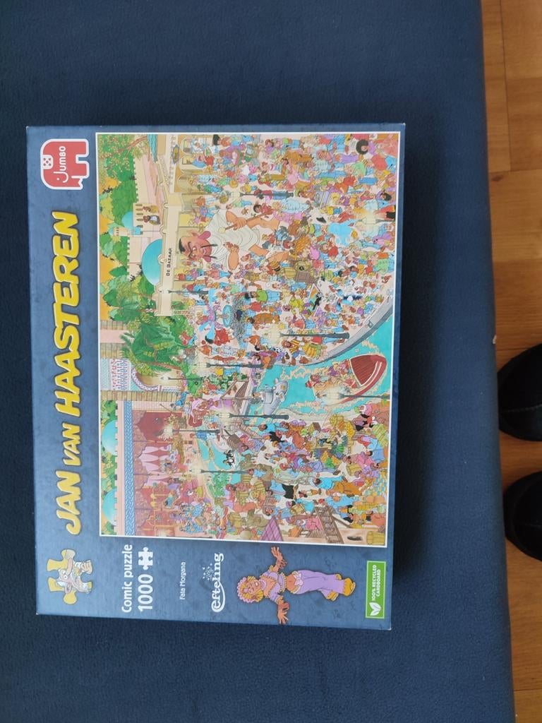 Jan van Haasteren Fata Morgana 1000 stukjes puzzel, Ophalen of Verzenden, 500 t/m 1500 stukjes, Zo goed als nieuw, Legpuzzel