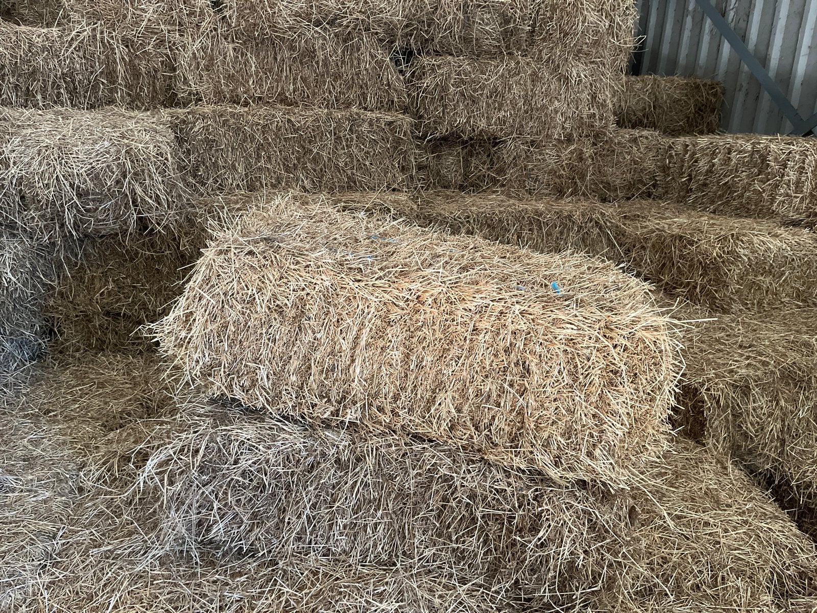 Graszaadhooi / Dijkhooi - Kleine balen, Ophalen