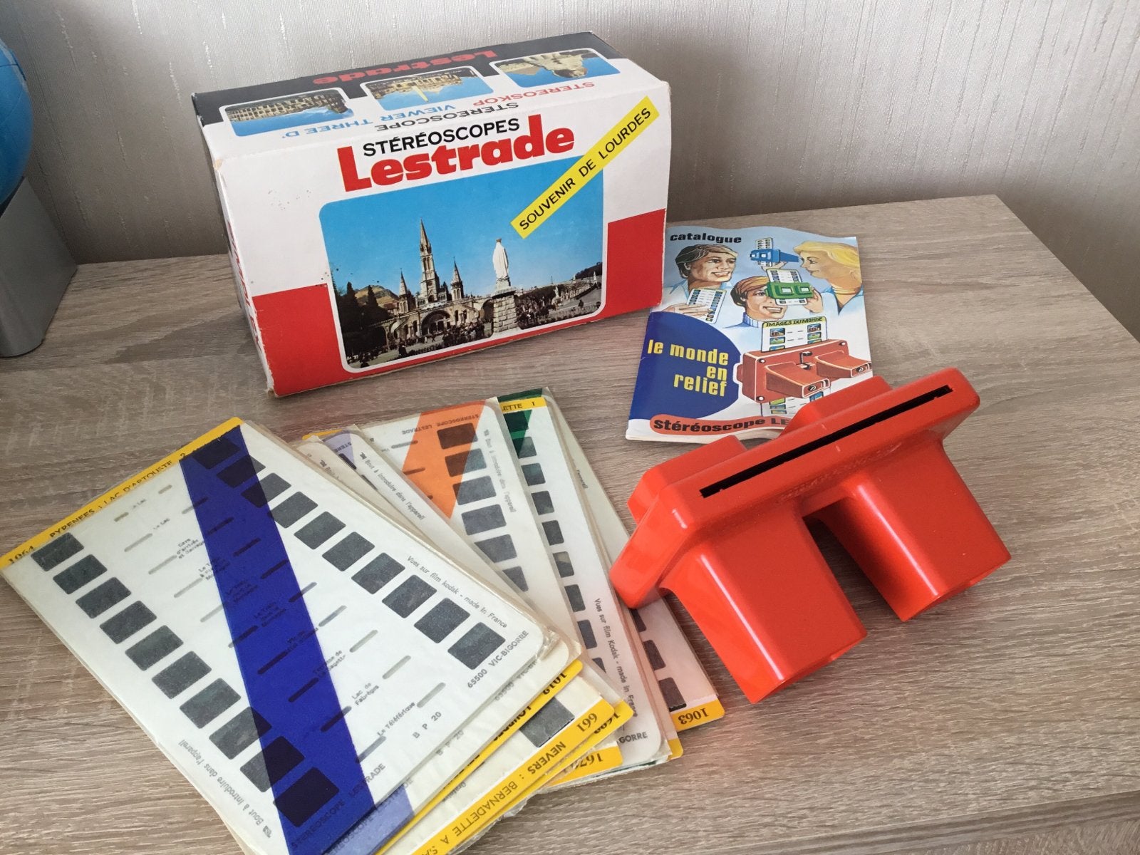 Stereoscoop Lourdus met afbeeldingen Lourdus en omgeving, Ophalen of Verzenden, 1960 tot 1980, Overige typen