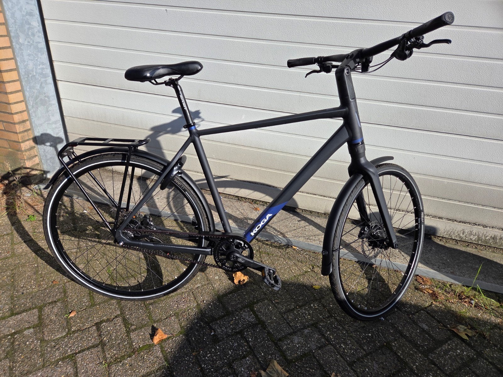 Koga F3 8.0 57cm - Stijlvolle en comfortabele fiets, Versnellingen, Zo goed als nieuw, Schijfrem, 53 tot 57 cm