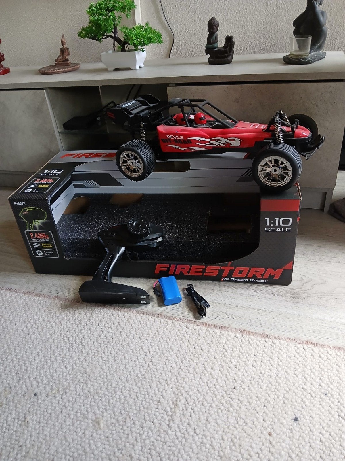 Afstandbestuurbare auto en sleepbootje - Zo goed als nieuw, Ophalen of Verzenden, Zo goed als nieuw, Auto