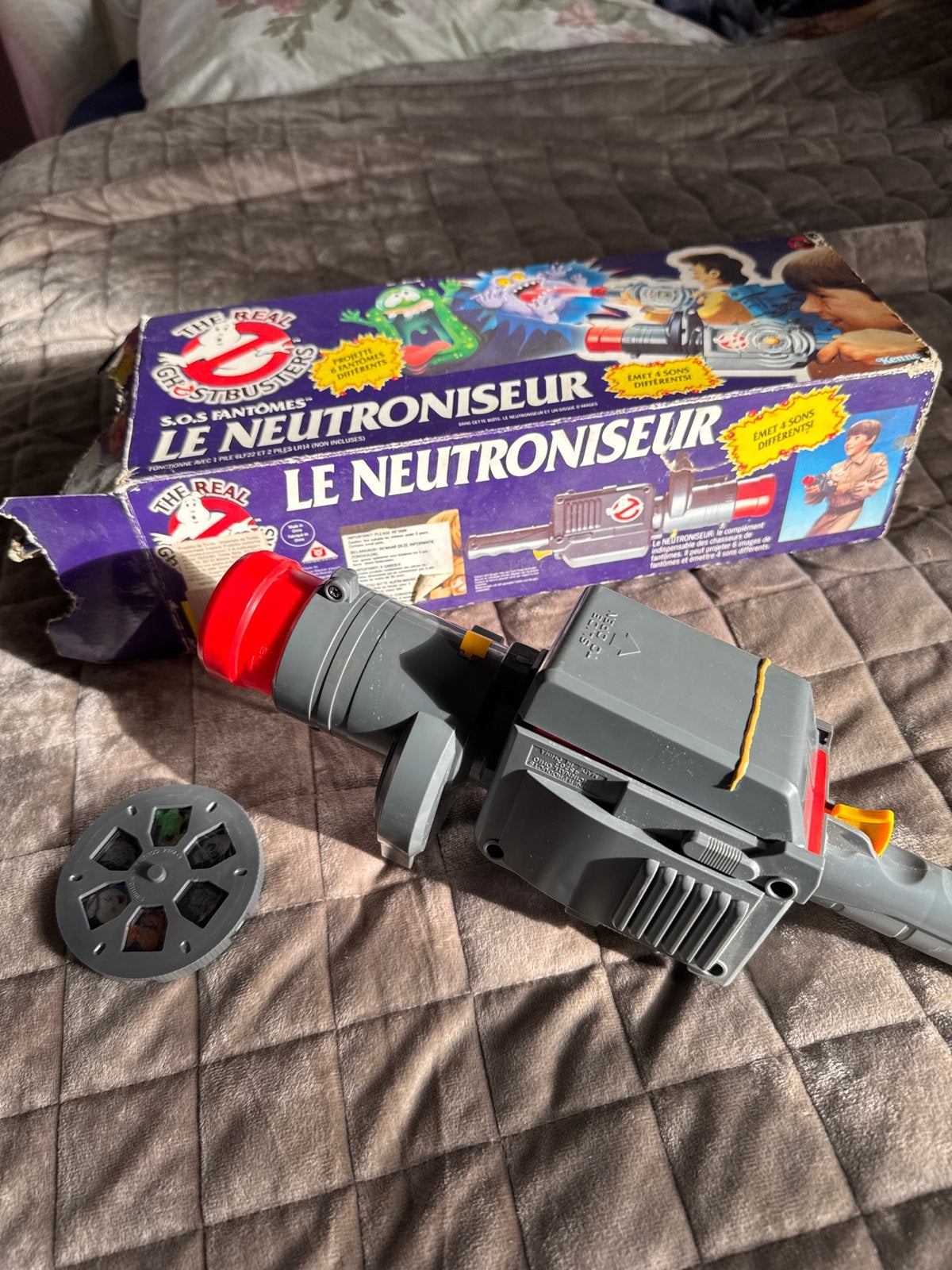 Vintage Ghostbusters Proton Pack - Le Neutroniseur, Ophalen of Verzenden, Gebruikt, Jongen of Meisje