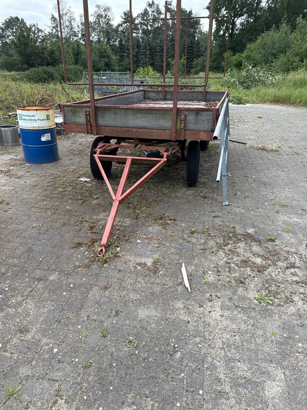 Robuuste tractor aanhanger voor diverse transporten, Auto diversen, Aanhangers en Bagagewagens, Ophalen, Gebruikt